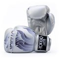 The Flame Boxing Gloves - Silver